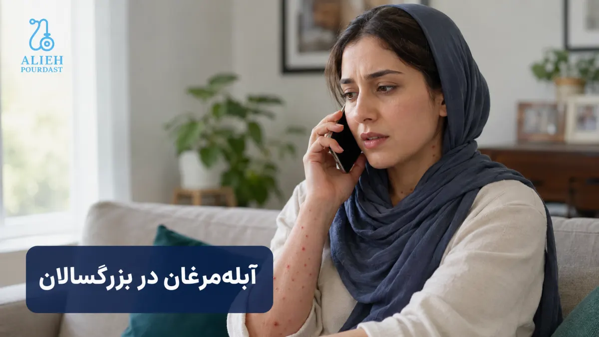 آبله‌مرغان در بزرگسالان