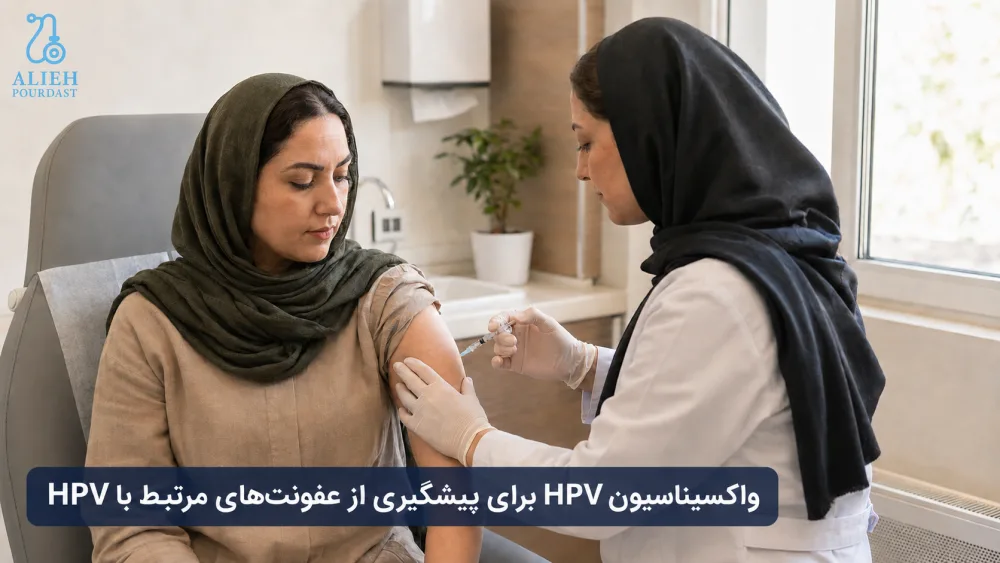 واکسیناسیون HPV برای پیشگیری از عفونت‌های مرتبط با HPV